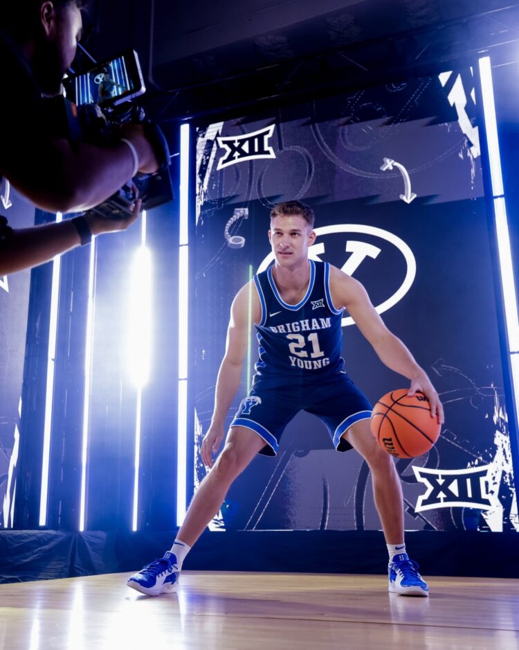 Big 12 Basketball Media Day BYU’s Young handles ‘talking season’ like